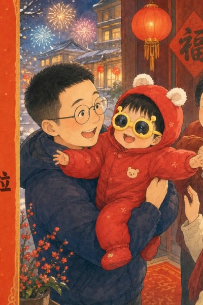 亮亮亮,一一回家啦
